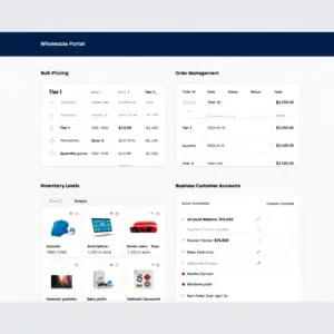 B2B Wholesale Portal Integration
