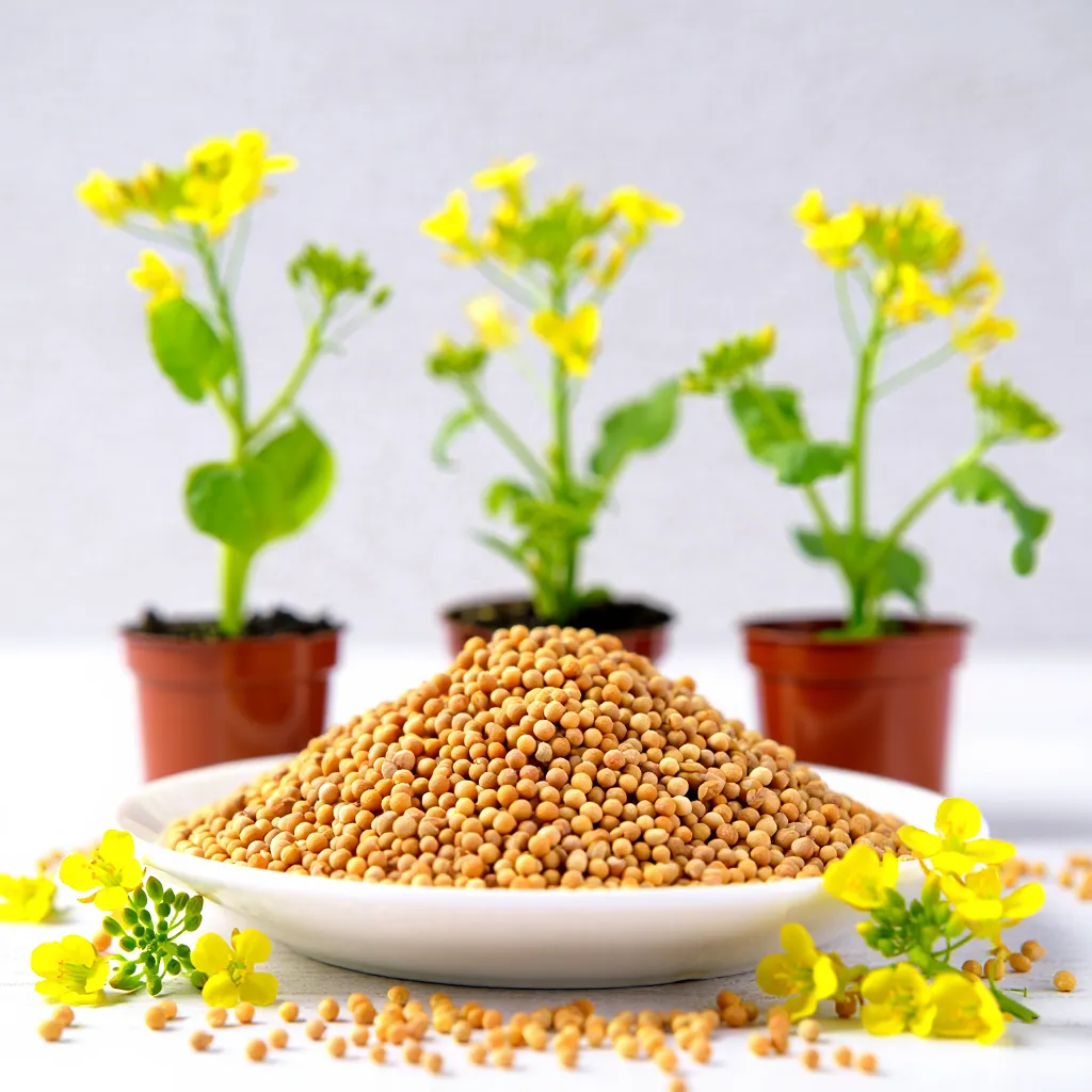 Mustard Seeds (Grade A, 5kg Pack)